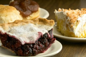 The Dutch Kitchen in Arcola serves breakfast, lunch and dinner. They are well-known for their homemade pies and bread with Amish-made apple butter.