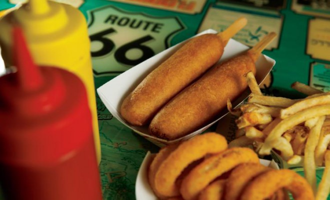 Cozy Dog Drive-In in Springfield Invented Corn Dogs on a Stick