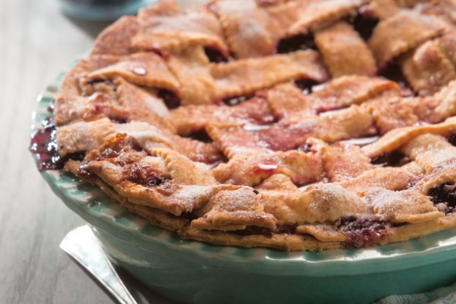 Black and Blueberry Pie