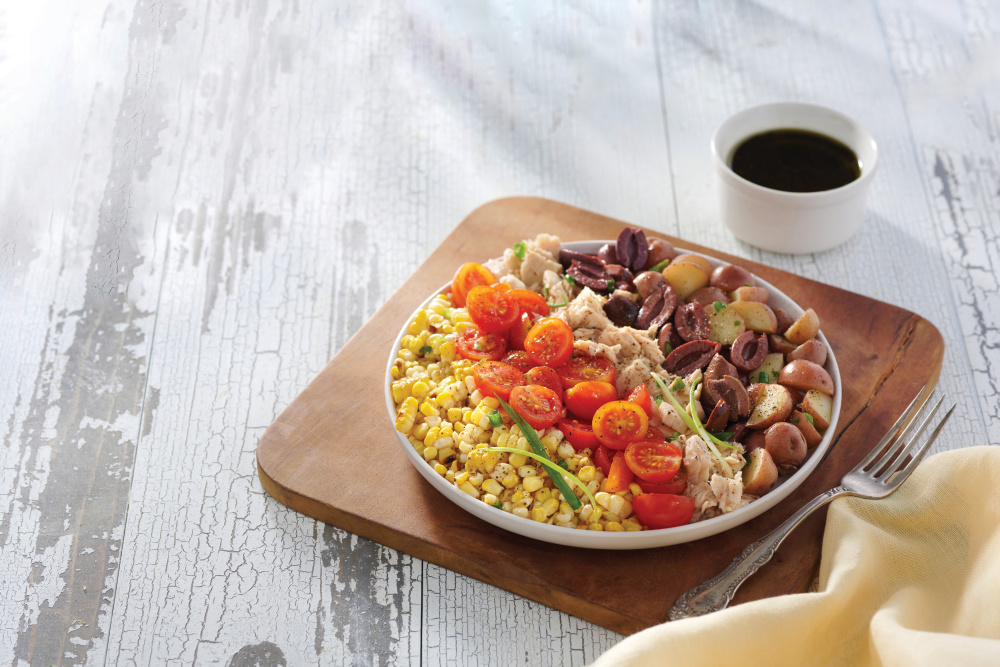 RecipeSummer Nicoise Salad with Grilled Corn
