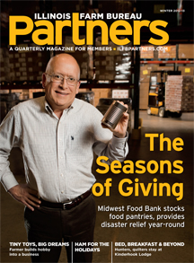 Illinois Partners magazine cover winter 2012-13