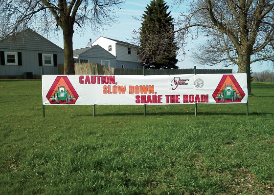 Slow Down Banner-Illinois