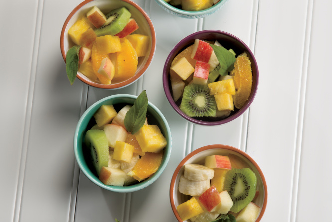 Pineapple Sage Fruit Salad