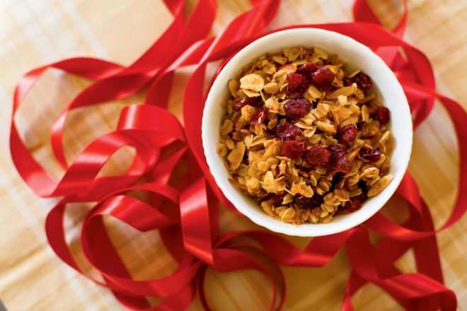 Cinnamon Cranberry Granola