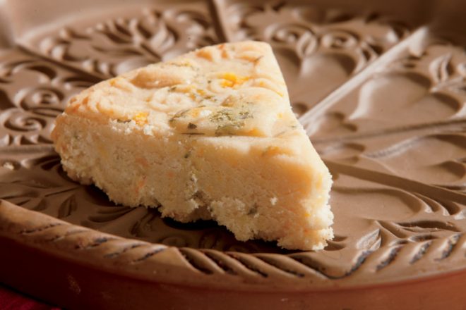 Orange and Rosemary Shortbread