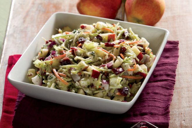 Apple Cranberry Coleslaw