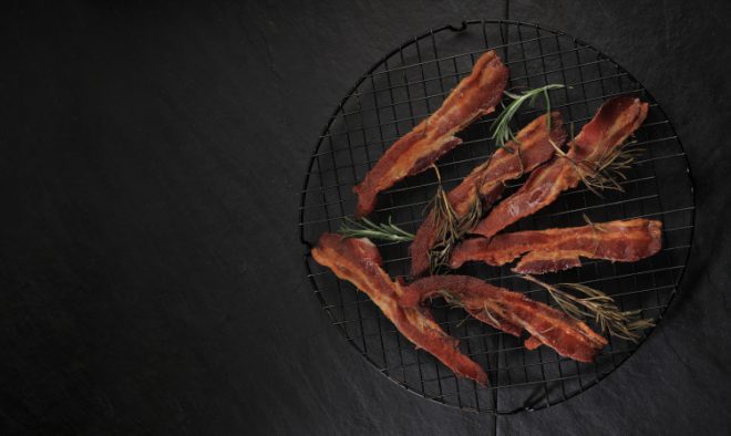 Oven Roasted Bacon with Rosemary