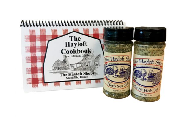GIVEAWAY: The Hayloft Shops Sea Salts and Cookbook