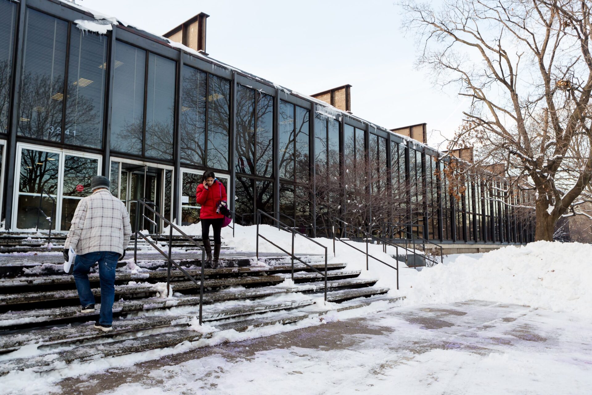 Winter IIT Campus Scenes