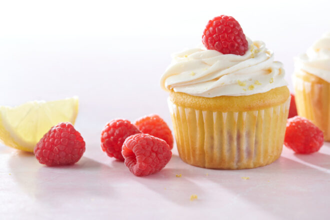 Lemon Raspberry Cupcakes Recipe