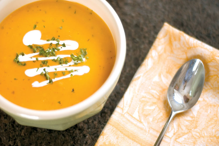 Smoky Apple and Butternut Squash Soup