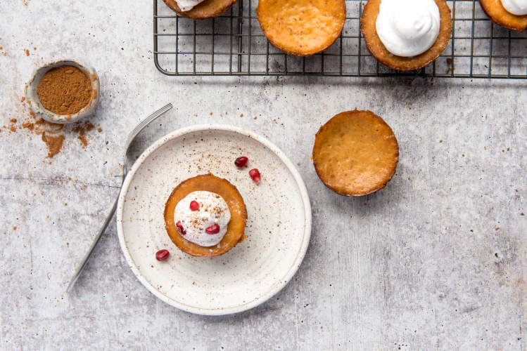 Pumpkin Cheesecake Minis