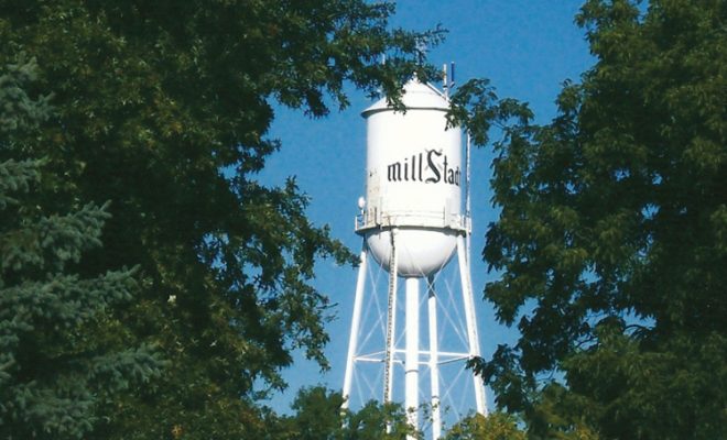 Millstadt Water Tower is the Heart of the Town