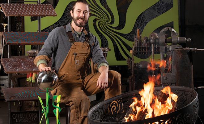 Man of Steel: Carbon Forge Design Owner Fabricates Award-Winning Art