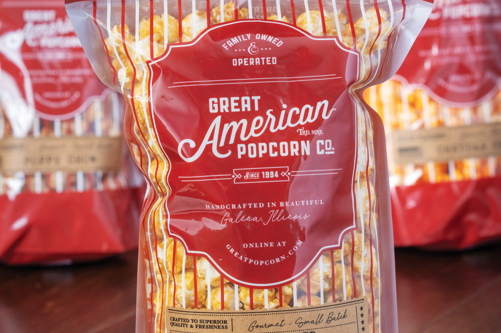 Great American Popcorn Company; Illinois gift guide