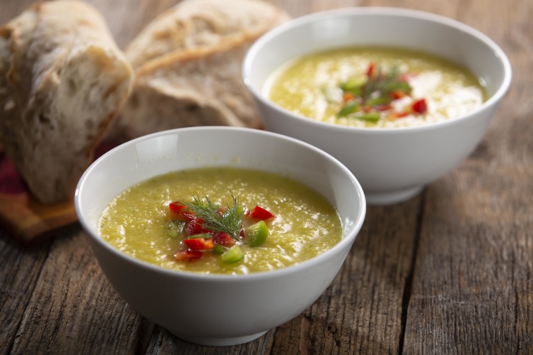 Yellow Tomato Gazpacho