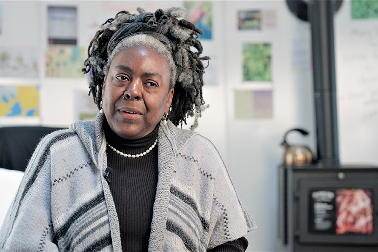 Dr. Jifunza Wright-Carter co-founder of Black Oaks Center