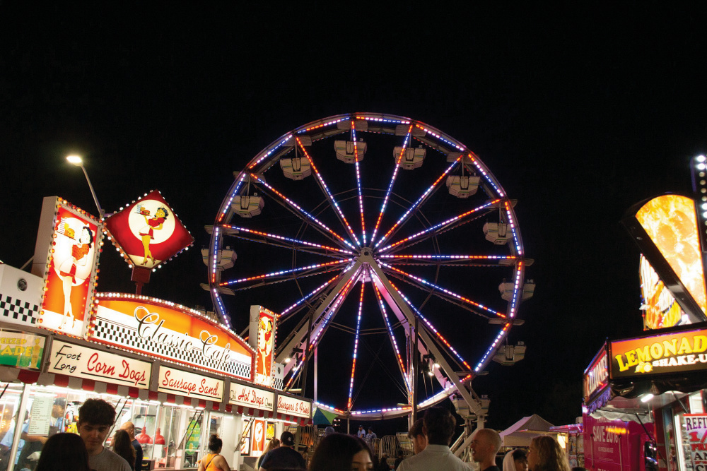 Ferris wheel at Bourbonnais Friendship Festival