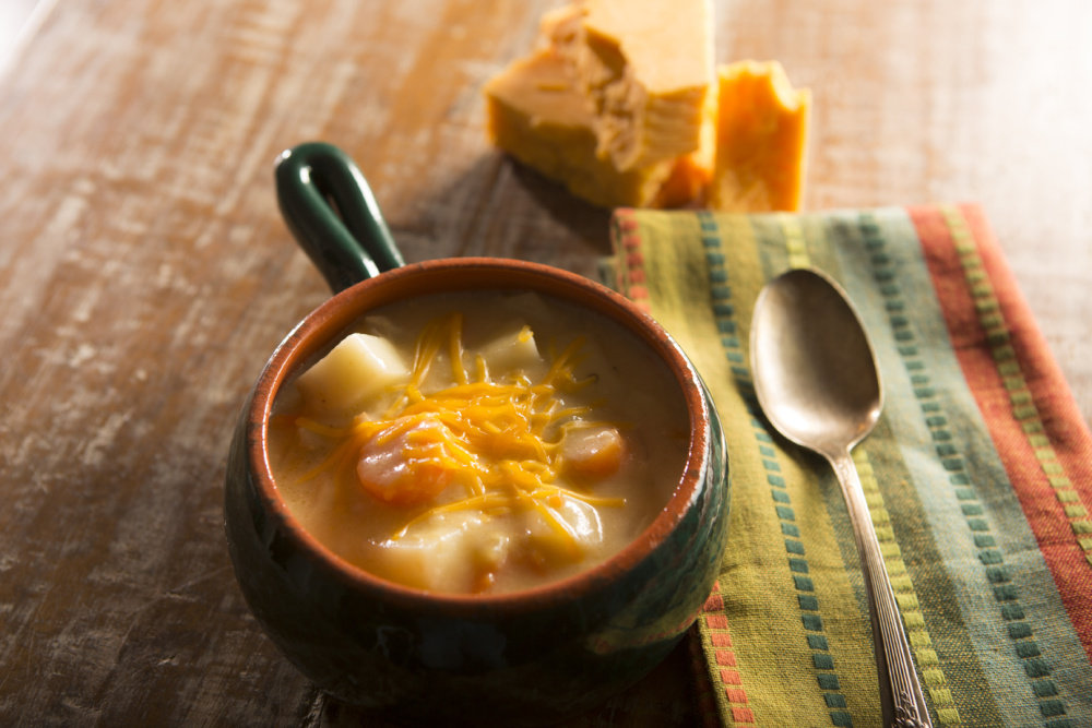 Cheesy Vegetable winter Soup recipe