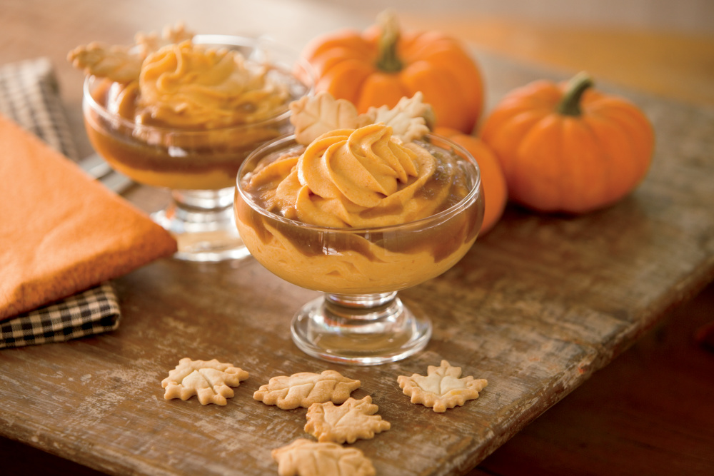 Pumpkin mousse