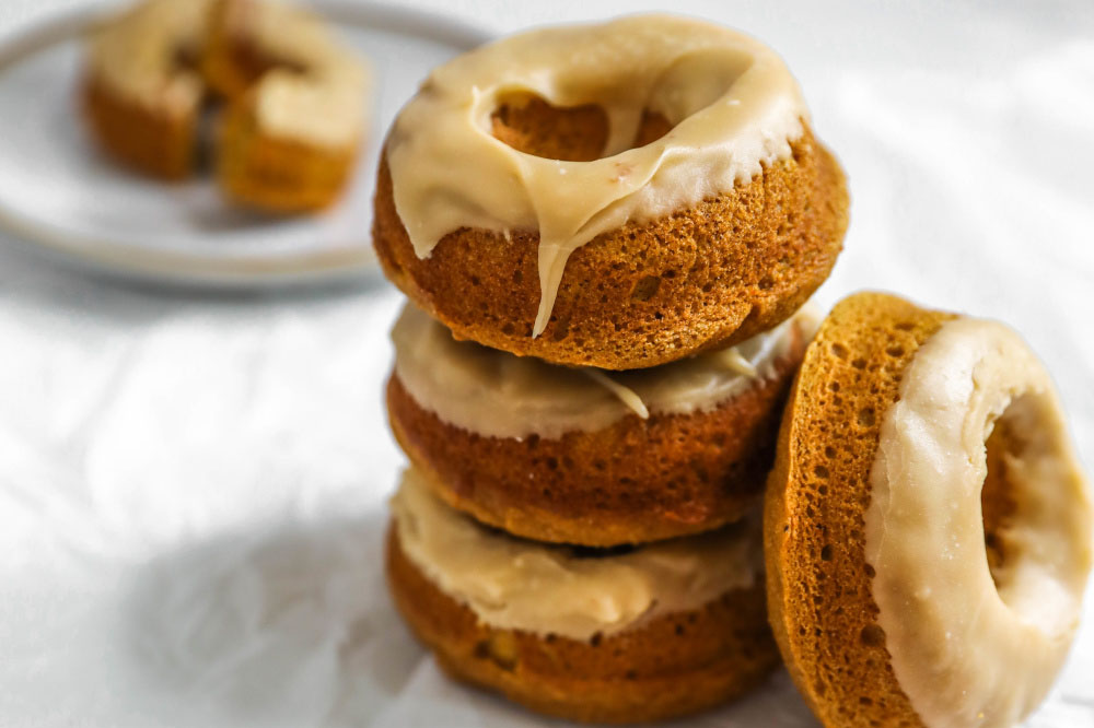 Baked Pumpkin Doughnuts