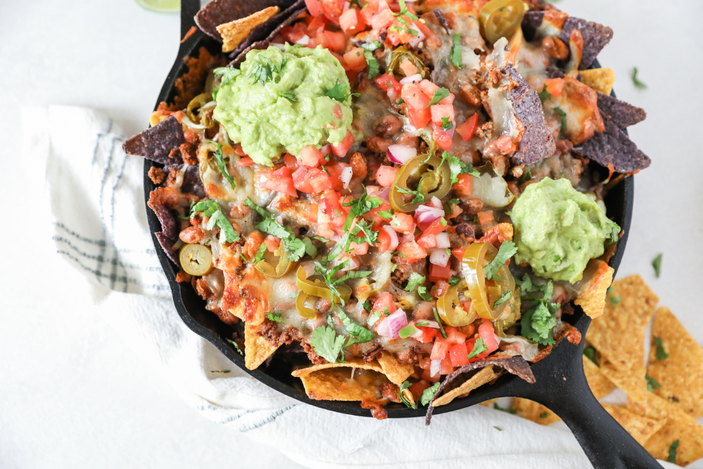 Skillet Beef Nachos