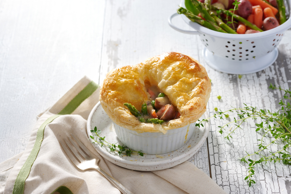 Spring Veggie Pot Pies
