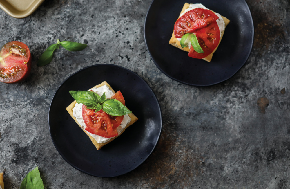 Puff Pastry Tart with Goat Cheese and Tomato