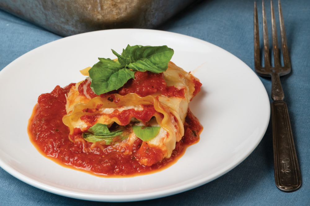 Spinach Lasagna Roll-Ups
