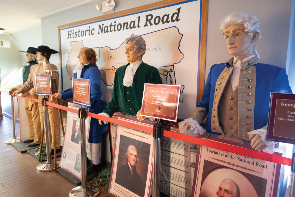 Historic National Road exhibit