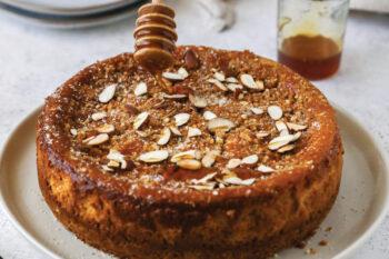 Honey Almond Cheesecake