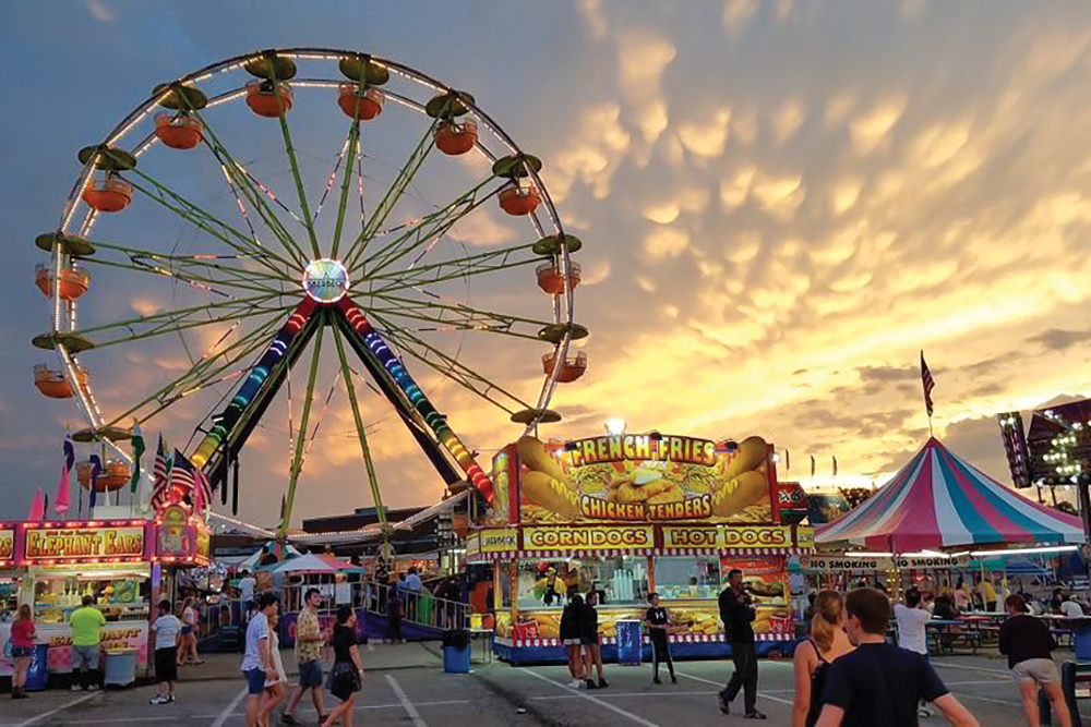 Midway at the Toledo Spring Festival