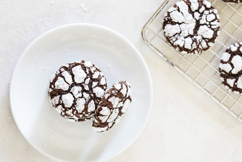 Chocolate Crinkle Cookies