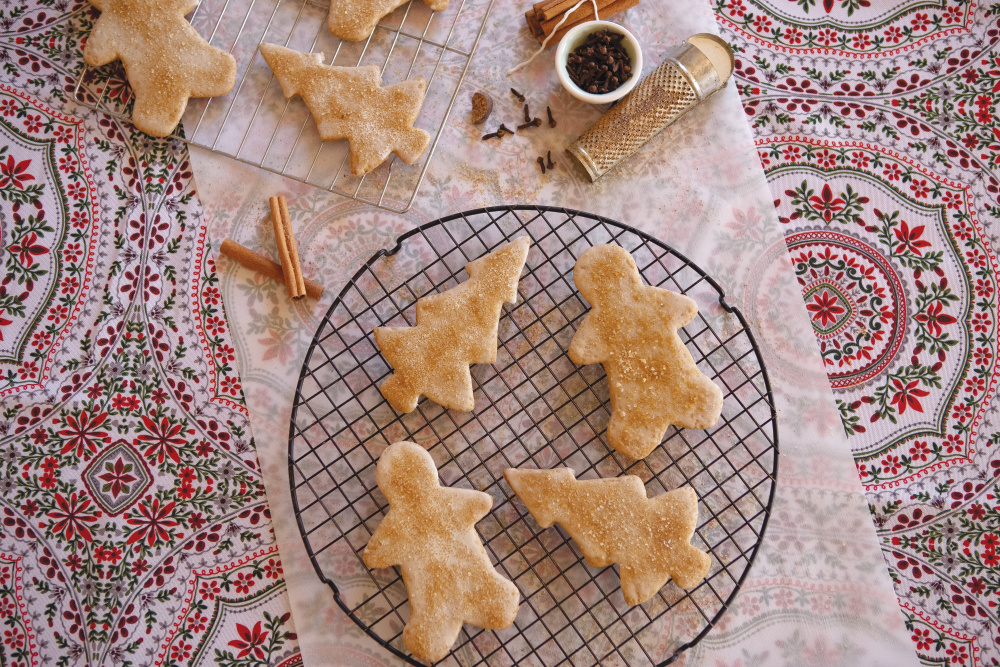 Sorghum Gingerbread Cookies