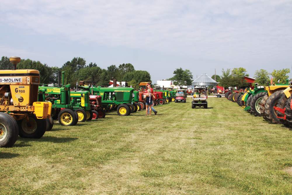 Tractors at the American Farm Heritage Museum