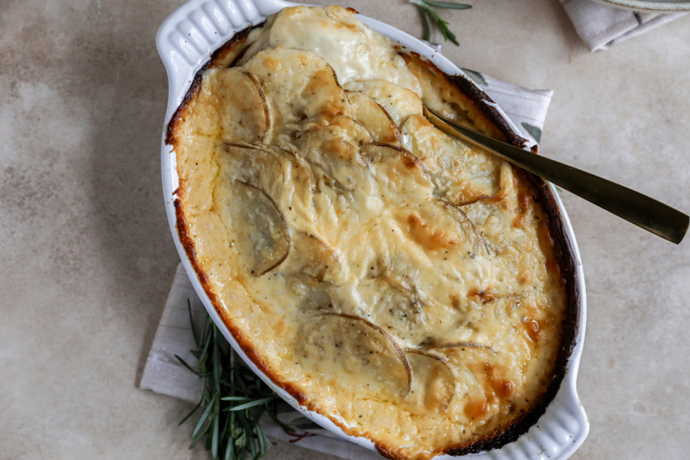 Au Gratin Potatoes with Rosemary
