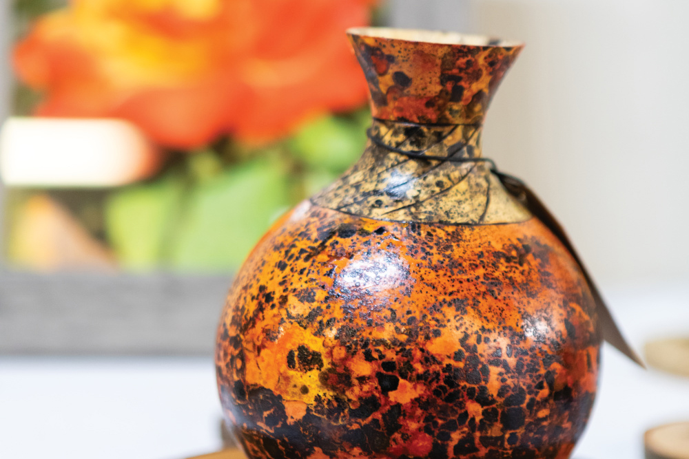 Art display at at Rutabaga Art in Geneseo