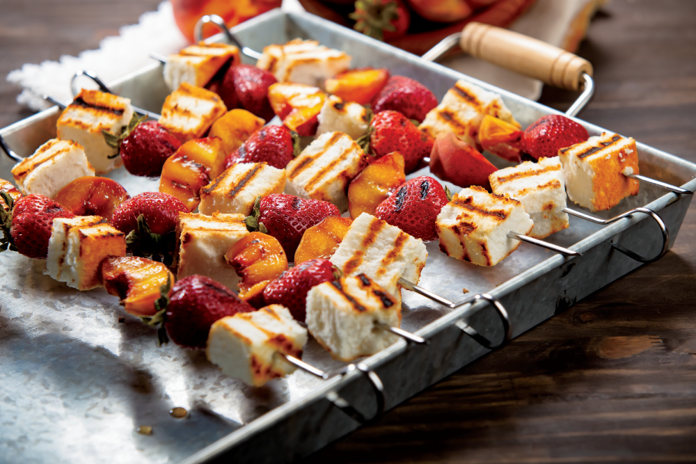 Grilled Angel Food Cake Kabobs