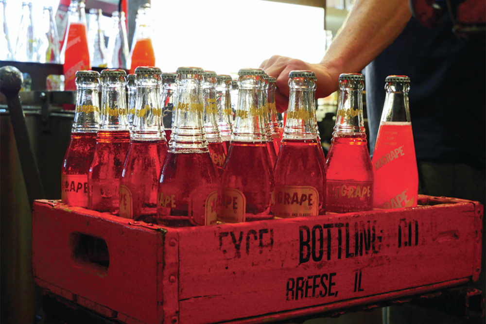 Bottles of soda from Excel Bottling