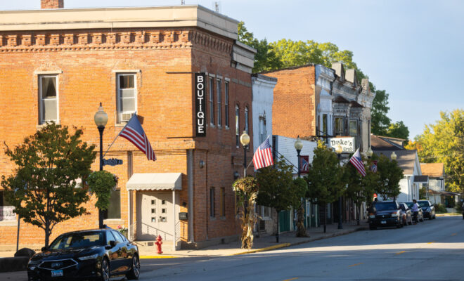 Downtown Lewistown, Illinois
