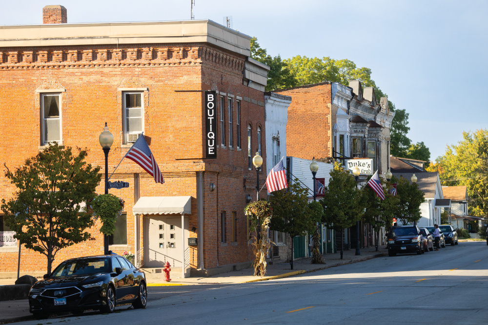 DowntownLewistown, Illinois