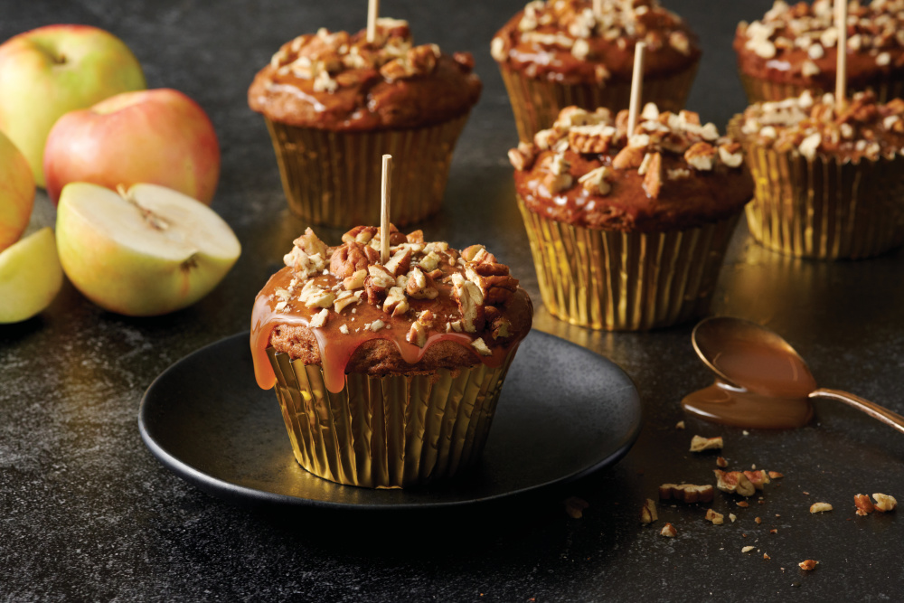 Caramel Apple Cupcakes