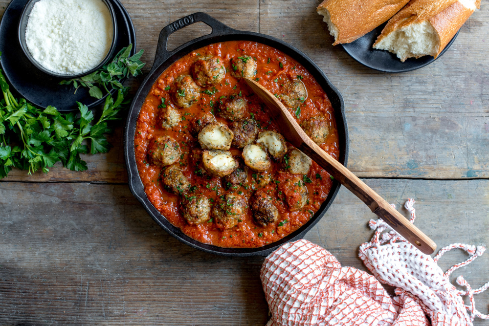 Chicken Parmesan Meatballs