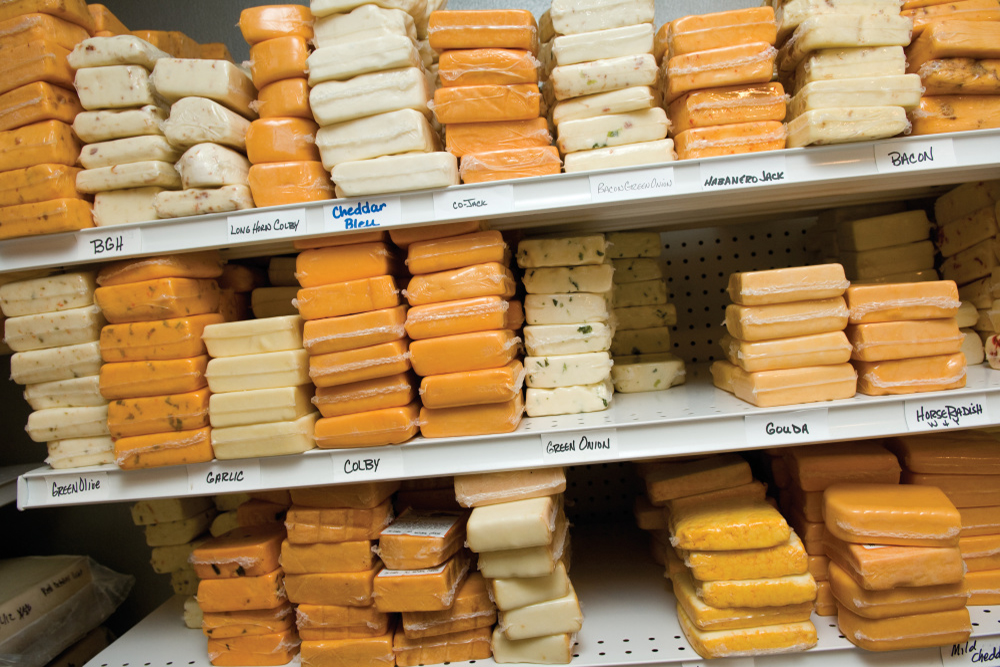 Ropp Jersey Cheese on a shelf