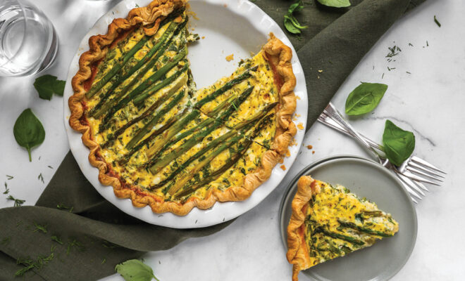 Spring Garden Quiche