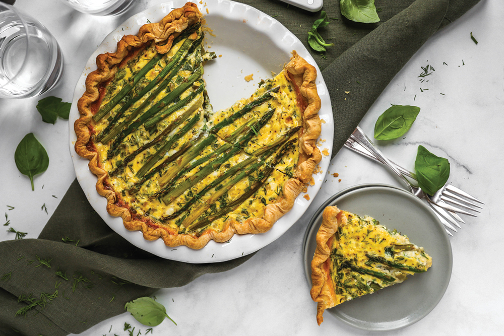 Spring Garden Quiche