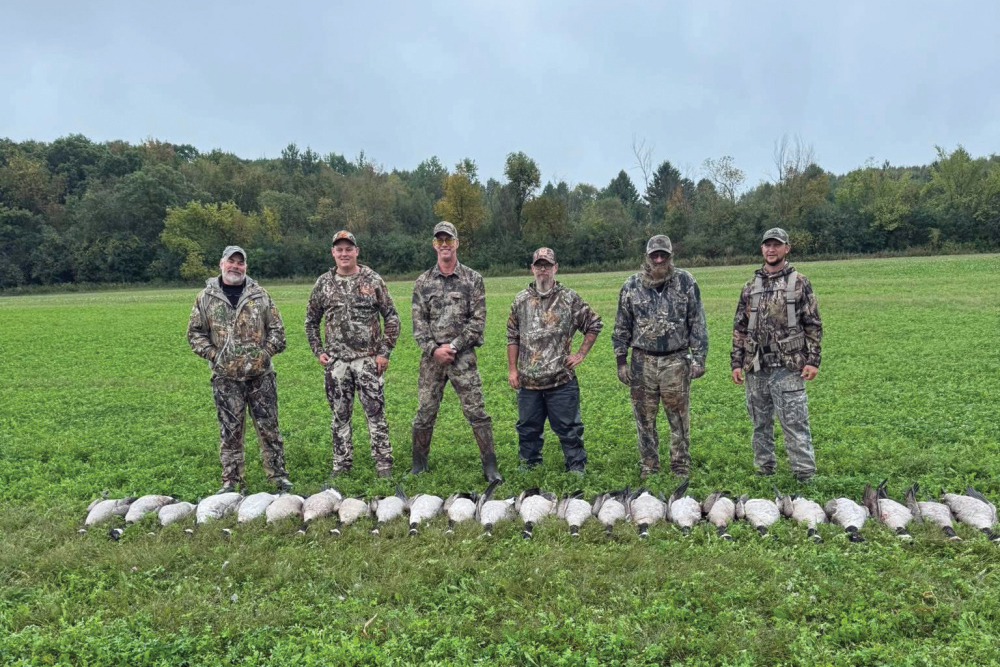 Veterans after a hunting excursion with The Fallen Outdoors
