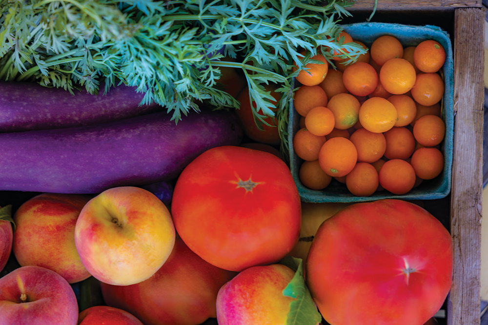 Fresh produce from Epiphany Farms