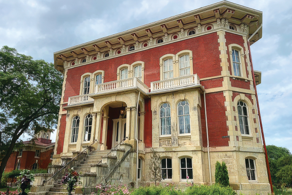 Reddick Mansion and Gardens, one of the reasons to visit LaSalle County