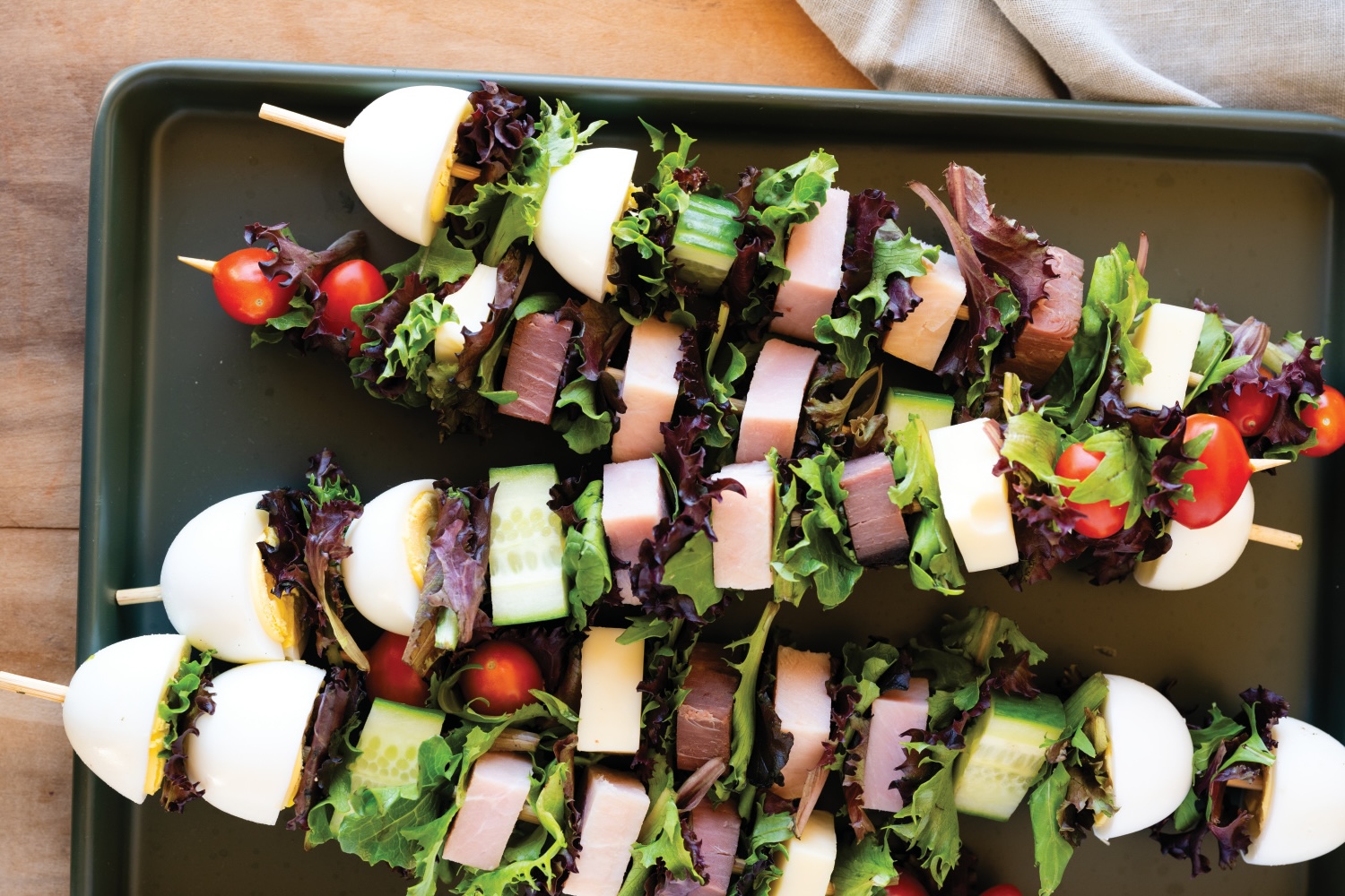 Chef’s Salad on a Stick